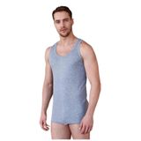 Berrak Erkek Gri Klasik Pamuklu Atlet, 2XL Beden, 6'lı Set
