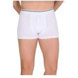 Berrak Erkek Likralı Düz Boxer, Beyaz, XL Beden, 3 Adet