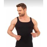 Berrak Erkek Siyah 6"lı Ince Askılı Fitilli Kaşkorse Atlet 1044 - M