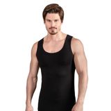 Berrak Erkek Siyah Askılı Atlet,%100 Pamuk, 6'lı Set, XL Beden
