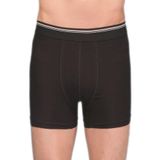 Berrak Erkek Siyah Boxer, 3'lü Paket, Likralı, 2XL Beden