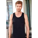 Berrak Erkek Siyah Klasik Pamuk Askılı Atlet, 3XL Beden, 6'lı Set