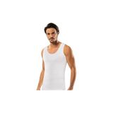 Berrak Erkek%100 Penye Atlet, 6 Adet Set, Beyaz, 3XL Beden