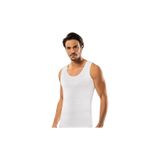 Berrak Erkek%100 Penye Atlet, 6 Adet Set, Beyaz, M Beden