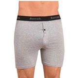Berrak İç Giyim Erkek Düğmeli Likralı Uzun Paçalı Boxer 5li Paket L Beyaz
