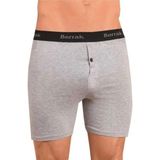 Berrak Iç Giyim Erkek Düğmeli Likralı Uzun Paçalı Boxer 5li Paket - Siyah