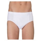 Berrak İç Giyim Erkek Pamuklu Slip Külot 6 Lı Paket L Beyaz