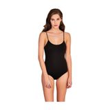 Berrak İp Askılı Kancalı Çıtçıtlı Body 3'lü, L, Uras 2081 3, siyah, Kadın