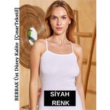 Berrak Ip Askılı Modal/pamuk Atlet 2032 Siyah - XL