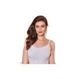Berrak Kadın Askılı Atlet, Slim Fit, Modal Kumaş, Beyaz, S Beden