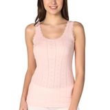 Berrak Kadın Atlet, Somon, 6'lı Paket, 2XL Beden