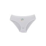 BERRAK Kadın Bambu 3 Lü Külot Slip Berrak-11554-BEYAZ-XL