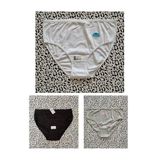 Berrak Kadın Bato Külot, 6'lı Set, Siyah-Beyaz-Gri Karışık Renkli, Full Licralı, XL Beden