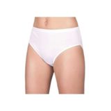 BERRAK Kadın Bato Külot Ribana (12 Adet) Beyaz 2xl-BEYAZ-3XL