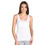 Berrak Kadın Beyaz Atlet, XL Beden, 6 Adet Set