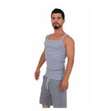 Berrak Kaşkorse Atlet,%100 Pamuk, Gri, XL Beden, Erkek