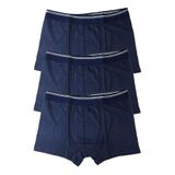 Berrak Likralı Boxer 3'lü Paket Lacivert, M, BERRAK-1097, LACİVERT, erkek