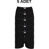 Berrak Penye 5'li Erkek Boxer Rahat Bol Kesim Abani Classic - Lacivert