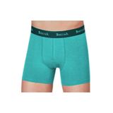 Berrak Premium Likralı Yeşil Modal Penye Erkek Boxer