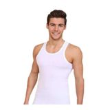 Berrak Ribana Erkek Atlet Klasik Penye%100 Pamuklu, Beyaz, 2XL Beden, 6'lı Set