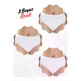 Berrak Yüksek Bel Bato Tarzında Bikini 3 Lü Adet Ekonomik Set (Ultra Kalitededir) TYC0E62C780B08F900
