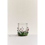Berry Metal Tealight Mumluk Kırmızı Yeşil