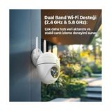Berry Store Xenon Smart Güvenlik Kamerası | 1440P Mobil Kontrol Hareket Takipli Gece Görüşlü Dış Mekan Kamera X7268