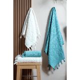 Bersay Kumsal 4'lü Hamam Seti %100 Pamuk (2 Adet 70x140 Beden, 2 Adet 50x90 El, Yüz, Saç Havlu), 1250gr