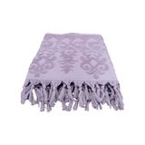 Bersay Otantik Büyük Boy %100 Pamuk Banyo Havlusu - 100 x 150 cm - Mürdüm