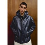 Bershka OUT OF CORE suni deri ceket