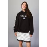 Bershka Titanic baskılı kapüşonlu sweatshirt