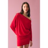 Bershka Uzun kollu dar etekli mini elbise