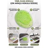 Berta Hijyen Çok Amaçlı Koku Giderici 1 Adet Yeşil Elma Kokulu - Pisuvar, Lavabo, Banyo Koku Giderici - Koku Süzgeci - Bahar - Renk