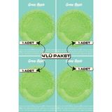 Berta Hijyen Çok Amaçlı Koku Giderici 4'lü Paket Green Apple - Pisuvar, Lavabo, Banyo Koku Giderici -Koku Süzgeci - Renk - Yeşil
