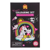 Bertoy Tiger Tribe Neon Unicorn Boyama Seti ve Çizim Seti