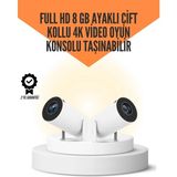 Beruflic 10.000 Oyun Destekli, Çift Kollu 4K Projeksiyon – Hdmı, Usb, Aux, Ethernet Yok - Renkli
