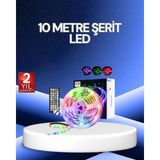 Beruflic 10 Metre Smart Şerit LED Bluetooth Telefon Kontrollü USB Enerjili - Renkli - standart