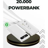 Beruflic 20.000MAH Taşınabilir Powerbank Pd Teknolojili Çift USB Çıkışlı - Çok Renkli