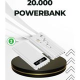 Beruflic 20.000MAH Taşınabilir Powerbank Pd Teknolojili Çift USB Çıkışlı - Renkli