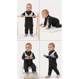 Beruflic 3/12 Ay Fularlı Bebek Tulumu - Lacivert