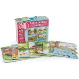 Beruflic 3222 Dıytoy Süper Renkli 4'lü Puzzle - Çiftlik / 8+12+16+24 Parça Puzzle