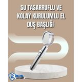 Beruflic 360° Ayarlanabilir Çok Fonksiyonlu Duş Başlığı - Renkli - standart