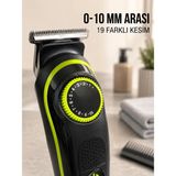 Beruflic 5'i 1 Arada Erkek Tıraş Makinesi Hassas Kesim Sıfır Tıraş ve Sakal Bakım Seti