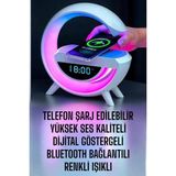 Beruflic Bluetooth Hoparlör Dijital Göstergeli Wireless Şarj Rgb Işıklı - 1