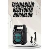 Beruflic Bluetooth Hoparlör LED Işıklı Taşınabilir Kablosuz Speaker Uzun Pil Ömrü - 1