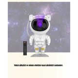Beruflic Bluetooth ve Dahili Ses Özellikli Astronot Projeksiyon Lambası