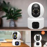 Beruflic Çift Kameralı Wifi Bağlantılı Gece Görüşlü Ev Tipi Güvenlik Kamerası Yosee - 1