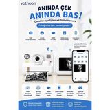 Beruflic Çocuk Anında Baskılı Fotoğraf Makinesi 16MP Dijital Kamera 1080P Video Wifi Telefon Destekli