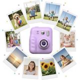 Beruflic Çocuk Dijital Fotoğraf Makinesi Anında Baskı ve 4 Rulo Kağıt 5 Kalem Hediye - Renkli