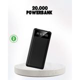 Beruflic Çoklu Güvenlik Korumalı 20.000 Mah Powerbank Fener Özellikli - Çok Renkli